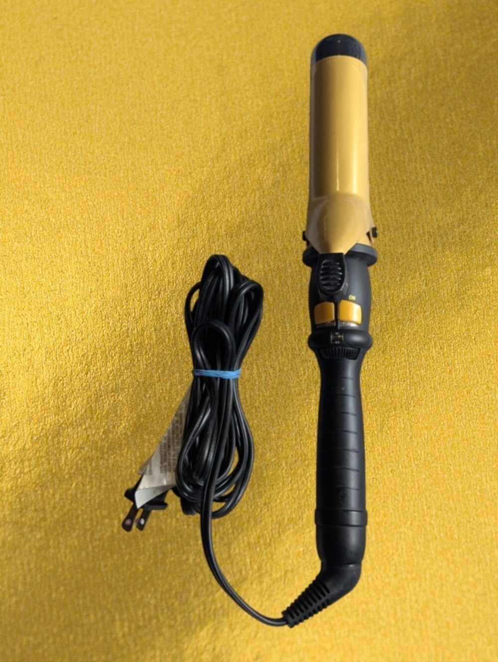 Conair Gold Curling Iron with Black Handle